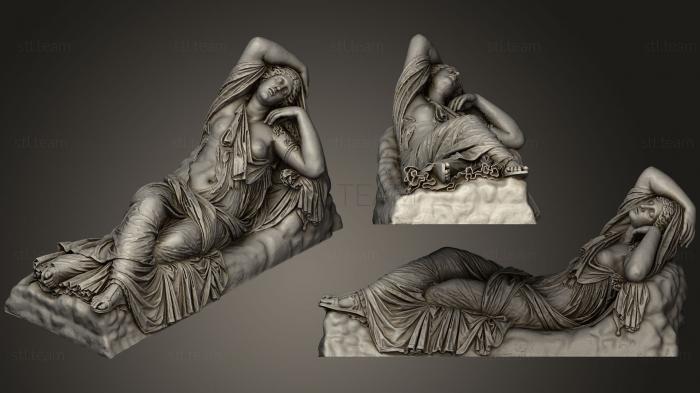 3D model Sleeping Ariadne (STL)
